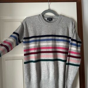 Summersalt Multicolor Striped Crewneck Sweater